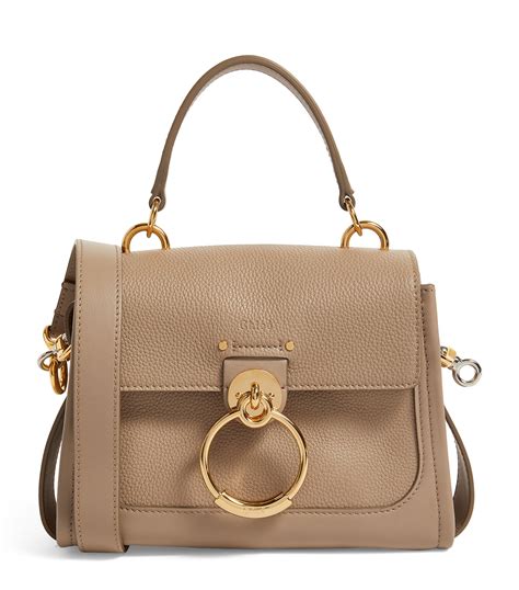 chloe tess bag small|chloe top handle bag cement.